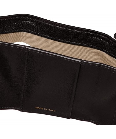 Women's Trifold Wallet Black+Pelican+Pumpkin $107.21 Wallets