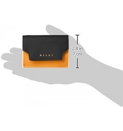 Women's Trifold Wallet Black+Pelican+Pumpkin $107.21 Wallets