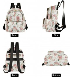 Fashion Backpack Mini Backpack Purse Casual Daily Backpack Flower for Travel for College Work Medium $17.48 Backpacks