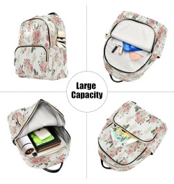 Fashion Backpack Mini Backpack Purse Casual Daily Backpack Flower for Travel for College Work Medium $17.48 Backpacks