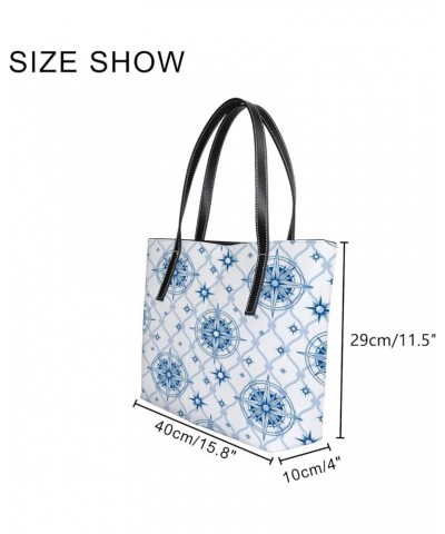 Tote Bag for Women Leather Handbags Women's Handbags Work Coach Handbags Tote Bag with Zipper. Blue $23.65 Totes