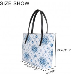 Tote Bag for Women Leather Handbags Women's Handbags Work Coach Handbags Tote Bag with Zipper. Blue $23.65 Totes