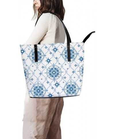 Tote Bag for Women Leather Handbags Women's Handbags Work Coach Handbags Tote Bag with Zipper. Blue $23.65 Totes