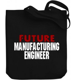 Future Manufacturing Engineer Canvas Tote Bag 10.5" x 16" x 4 $16.80 Totes