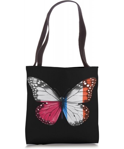 Polish French Flag Butterfly Tote Bag $12.86 Totes