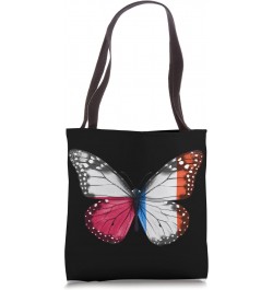 Polish French Flag Butterfly Tote Bag $12.86 Totes