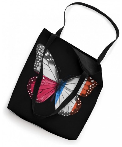 Polish French Flag Butterfly Tote Bag $12.86 Totes