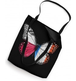 Polish French Flag Butterfly Tote Bag $12.86 Totes