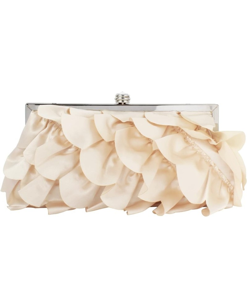 Women's Elegant Bride Evening Party Bag Rose Clutch Handbag Messenger Purse Bag (06205 Pink) 06896 Beige $24.29 Totes