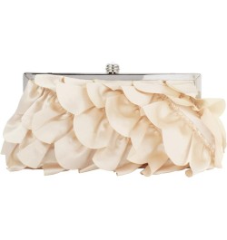 Women's Elegant Bride Evening Party Bag Rose Clutch Handbag Messenger Purse Bag (06205 Pink) 06896 Beige $24.29 Totes