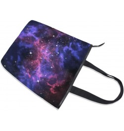 Purple Universe Starry Sky The Tote Bag for Women Big Capacity Women's Shoulder Handbags Canvas Shopping Dating Bag $10.81 Totes