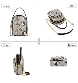 Hedgehog Fox Crossbody Bags for Women Travel Crossbody Bags Shoulder Purse with Chain Strap for Women Gifts $13.51 Crossbody ...