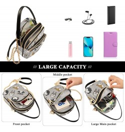 Hedgehog Fox Crossbody Bags for Women Travel Crossbody Bags Shoulder Purse with Chain Strap for Women Gifts $13.51 Crossbody ...