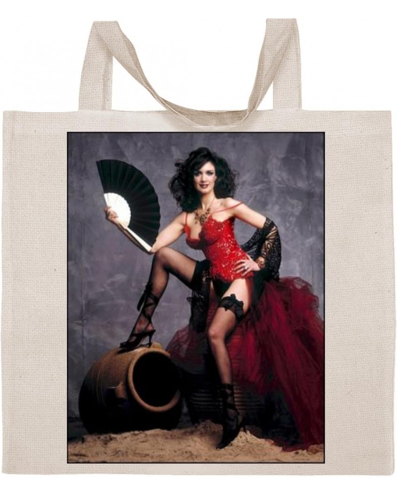 Paz Vega - Cotton Photo Canvas Grocery Tote Bag IDPP412193 $15.25 Totes