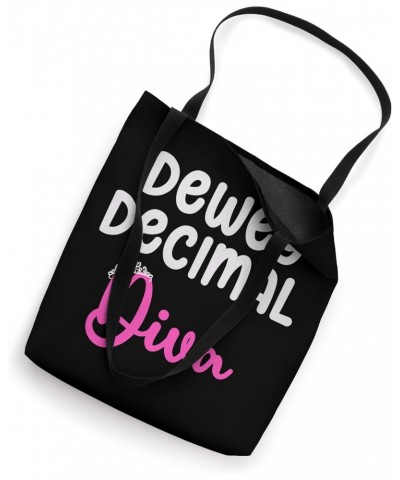 Librarian's Dewey Decimal Diva for Library Media Specialists Tote Bag $11.07 Totes