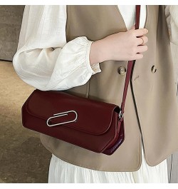 Purses and Handbags for Women Leather Designer Tote Fashion Ladies Shoulder Bags For Women Red $18.90 Shoulder Bags