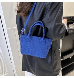 WomensCrossbody Shoulder HandbagsTote Bag Trendy Comfortable Shoulder Bags Blue $10.83 Shoulder Bags