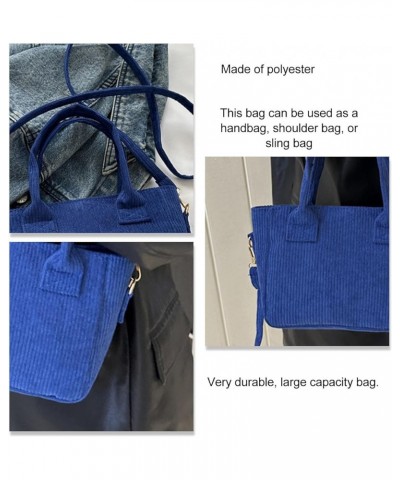 WomensCrossbody Shoulder HandbagsTote Bag Trendy Comfortable Shoulder Bags Blue $10.83 Shoulder Bags