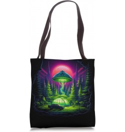 Camping UFO Gear Alien Abduction Tote Bag $11.07 Totes