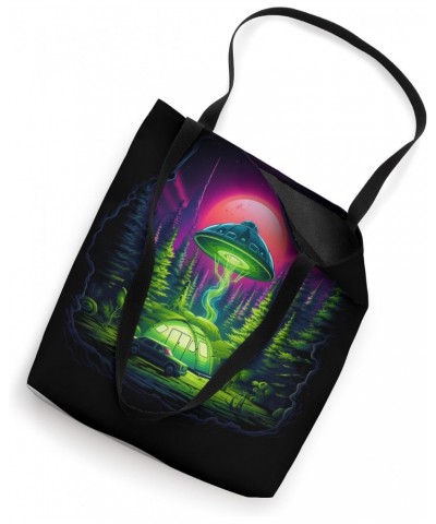 Camping UFO Gear Alien Abduction Tote Bag $11.07 Totes