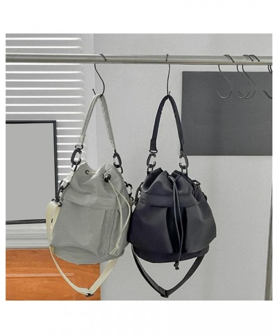 Bayetss Drawstring Bucket Bag for Women Men Stylish Casual Shoulder Crossbody Bag Tote Bag with Adjustable Strap Brown $10.74...