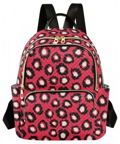 Red Spots Women Backpack Purse Shoulder Bag Color Small $13.53 Backpacks