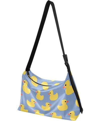 Cute Ducks Hobo Bags for Women Purses Leather Crossbody Bag Handbag Shoulder Bag for Gifts Work Travel $14.52 Hobo Bags