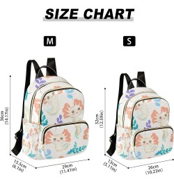 Cute Watercolor Axolotl Backpack for Women Shoulder Bag Lightweight Small Backpack Casual Daypack for Travel Small(11.41'' x ...