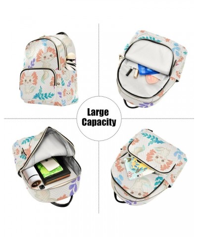 Cute Watercolor Axolotl Backpack for Women Shoulder Bag Lightweight Small Backpack Casual Daypack for Travel Small(11.41'' x ...