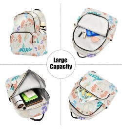 Cute Watercolor Axolotl Backpack for Women Shoulder Bag Lightweight Small Backpack Casual Daypack for Travel Small(11.41'' x ...