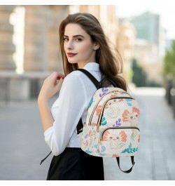 Cute Watercolor Axolotl Backpack for Women Shoulder Bag Lightweight Small Backpack Casual Daypack for Travel Small(11.41'' x ...