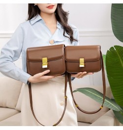 Small Square Y2k Purse Genuine Leather Shoulder Bag Women Fashion Red Shoulder Bag Purse Casual Crossbody Bag White L $26.52 ...