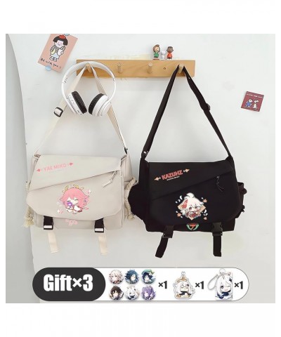 Genshin Impact Handbag Sangonomiya Crossbody Bag Single Shoulder Bag Adult Single Shoulder Backpack White Bag Venti $22.53 Ba...