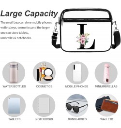 D Clear Crossbody Shoulder Purse Bag for Men Women, Stadium Clear Messenger Bag Style-10 $12.25 Crossbody Bags