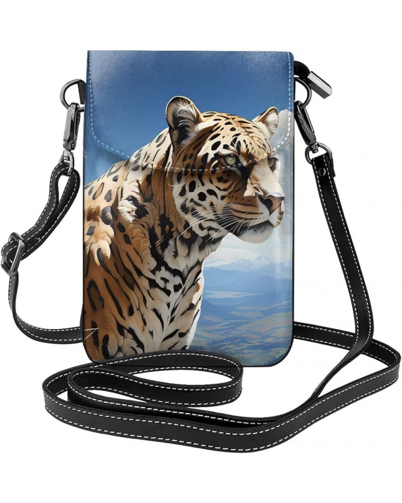 Mountain Leopard Stylish And Secure Cell Phone Purse Wallet Crossbody - Perfect For Daily Use And Travel Mountain Leopard $19...