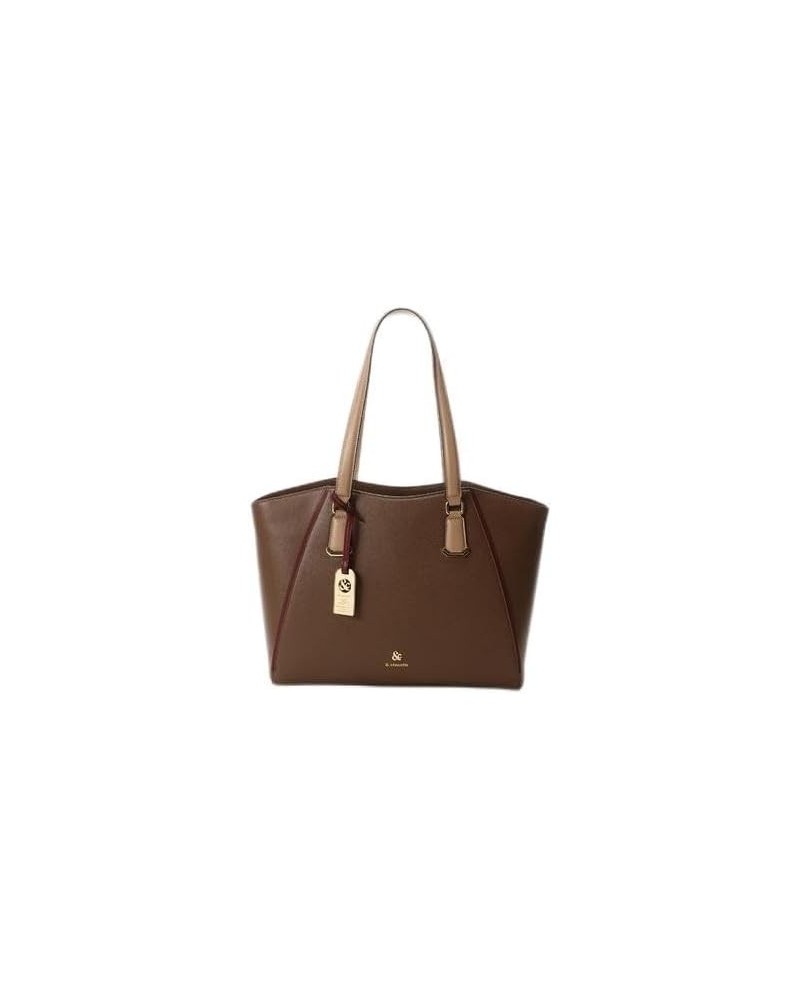 Women Icon Charm A4 Tote BagTote Bag Braun $57.55 Totes