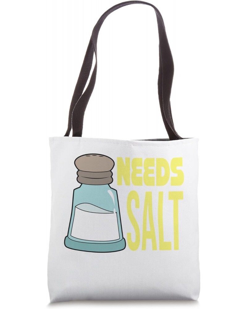 Needs Salt Cook Culinary Restaurant Chef Tote Bag $11.58 Totes