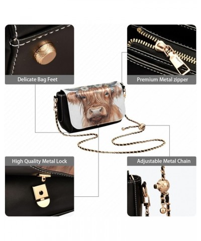 Crossbody Bags for Women Trendy Women's Black Shoulder Bag Small PU Leather Flap Cross Body Bag Handbags Pattern6 $23.36 Cros...