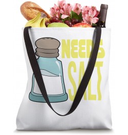 Needs Salt Cook Culinary Restaurant Chef Tote Bag $11.58 Totes