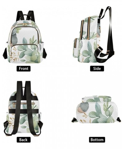 Koala and Leaf Fashion Backpack Purse Ladies Fashion Rucksack Travel Shoulder Bag Casual Daily Backpack Work Bag Medium $18.8...