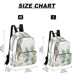 Koala and Leaf Fashion Backpack Purse Ladies Fashion Rucksack Travel Shoulder Bag Casual Daily Backpack Work Bag Medium $18.8...