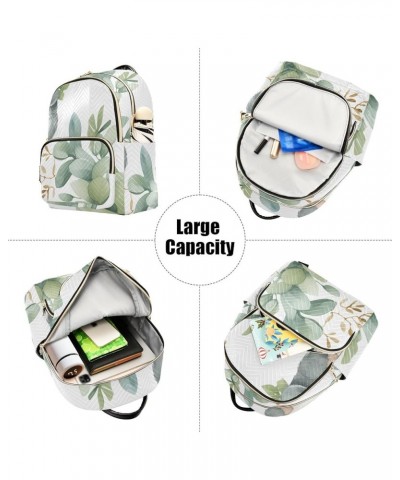 Koala and Leaf Fashion Backpack Purse Ladies Fashion Rucksack Travel Shoulder Bag Casual Daily Backpack Work Bag Medium $18.8...