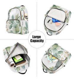 Koala and Leaf Fashion Backpack Purse Ladies Fashion Rucksack Travel Shoulder Bag Casual Daily Backpack Work Bag Medium $18.8...