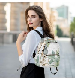 Koala and Leaf Fashion Backpack Purse Ladies Fashion Rucksack Travel Shoulder Bag Casual Daily Backpack Work Bag Medium $18.8...