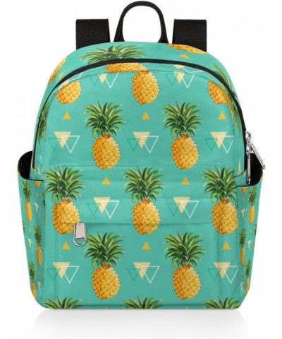 Pineapple Triangle Mini Backpack Purse for Women, Summer Fruit Small Fashion Daypack Lightweight, Cute Casual Travel Bag $16....