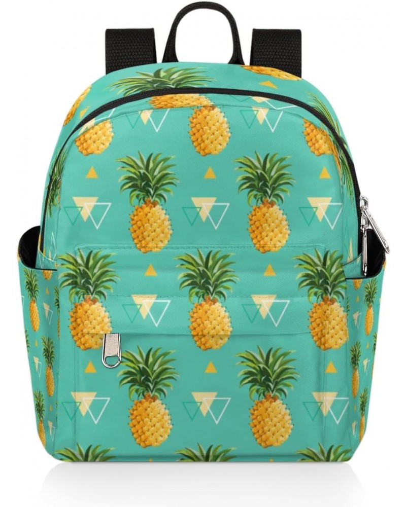 Pineapple Triangle Mini Backpack Purse for Women, Summer Fruit Small Fashion Daypack Lightweight, Cute Casual Travel Bag $16....