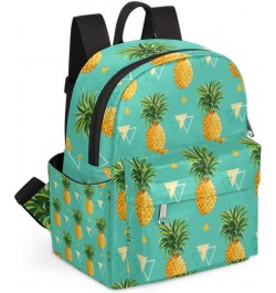 Pineapple Triangle Mini Backpack Purse for Women, Summer Fruit Small Fashion Daypack Lightweight, Cute Casual Travel Bag $16....