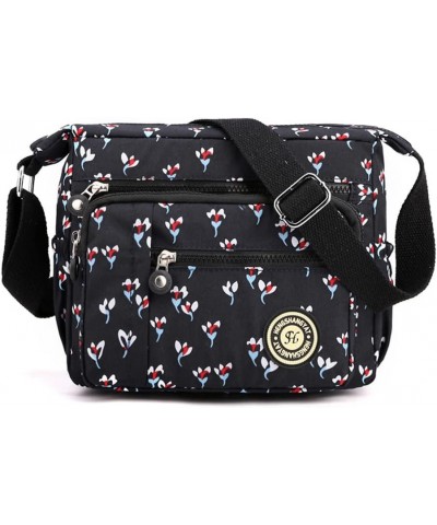 Crossbody Bag for Women Shoulder Purse Waterproof Nylon Travel Handbag Style 1 $38.33 Totes