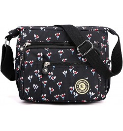 Crossbody Bag for Women Shoulder Purse Waterproof Nylon Travel Handbag Style 1 $38.33 Totes