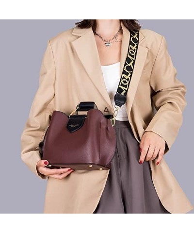 2PCS Purses for Women Shoulder Handbag Top Handle Hobo Tote Bags, PU Leather Coffee $17.28 Totes